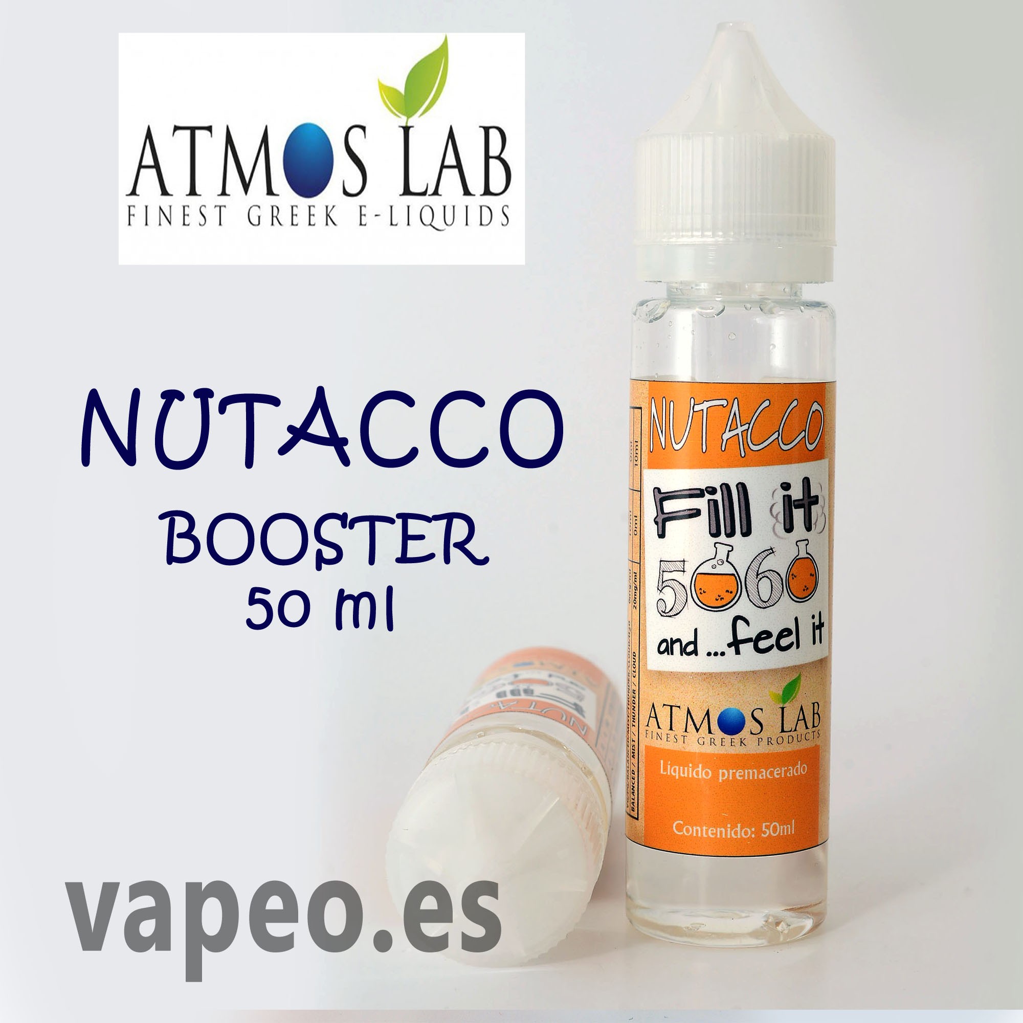 nutacco eliquid de atmoslab liquido booster 50 ml