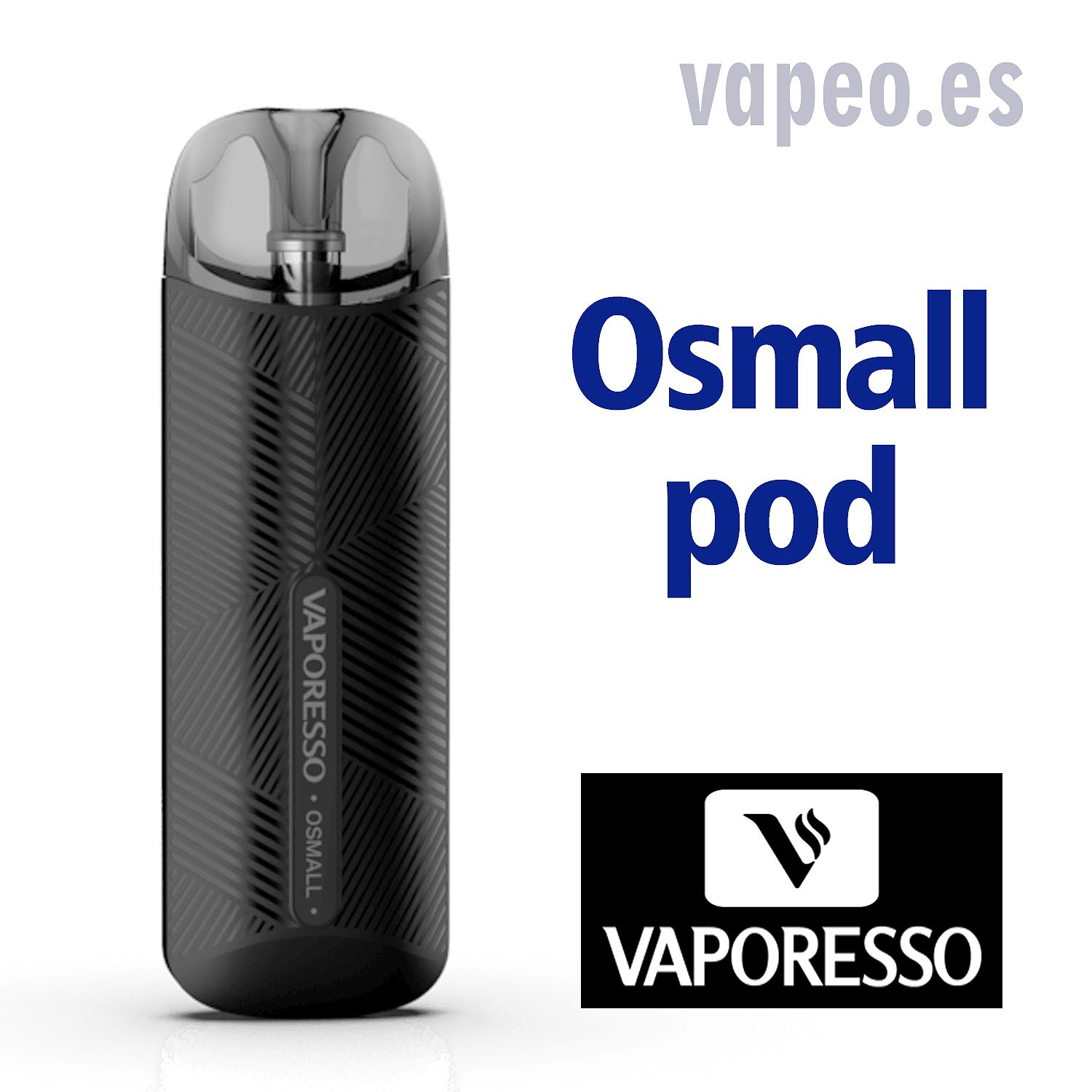 Osmall 350mAh - Vaporesso - Color : Negro