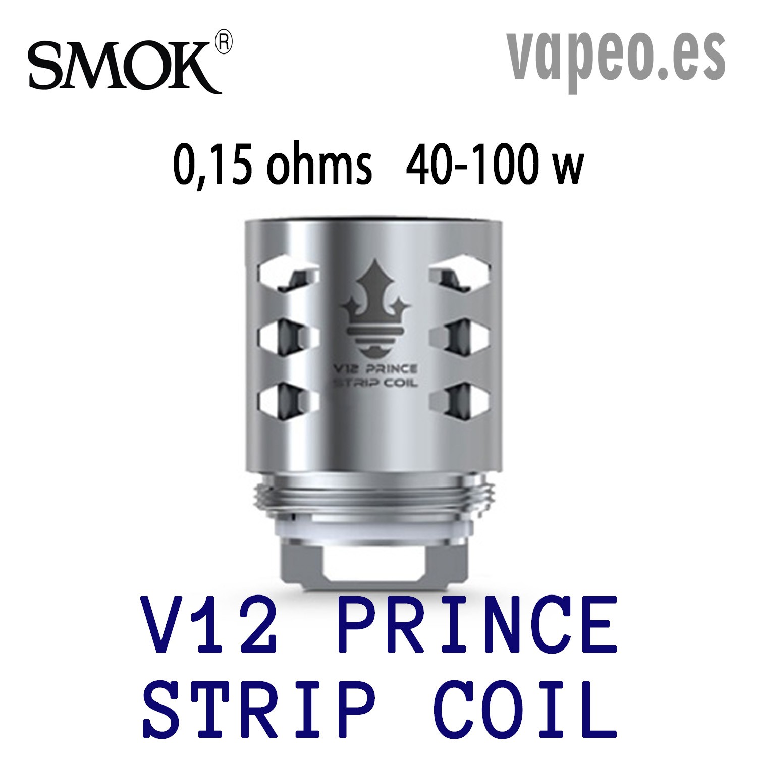 COIL V12 PRINCE TANK STRIP SMOK