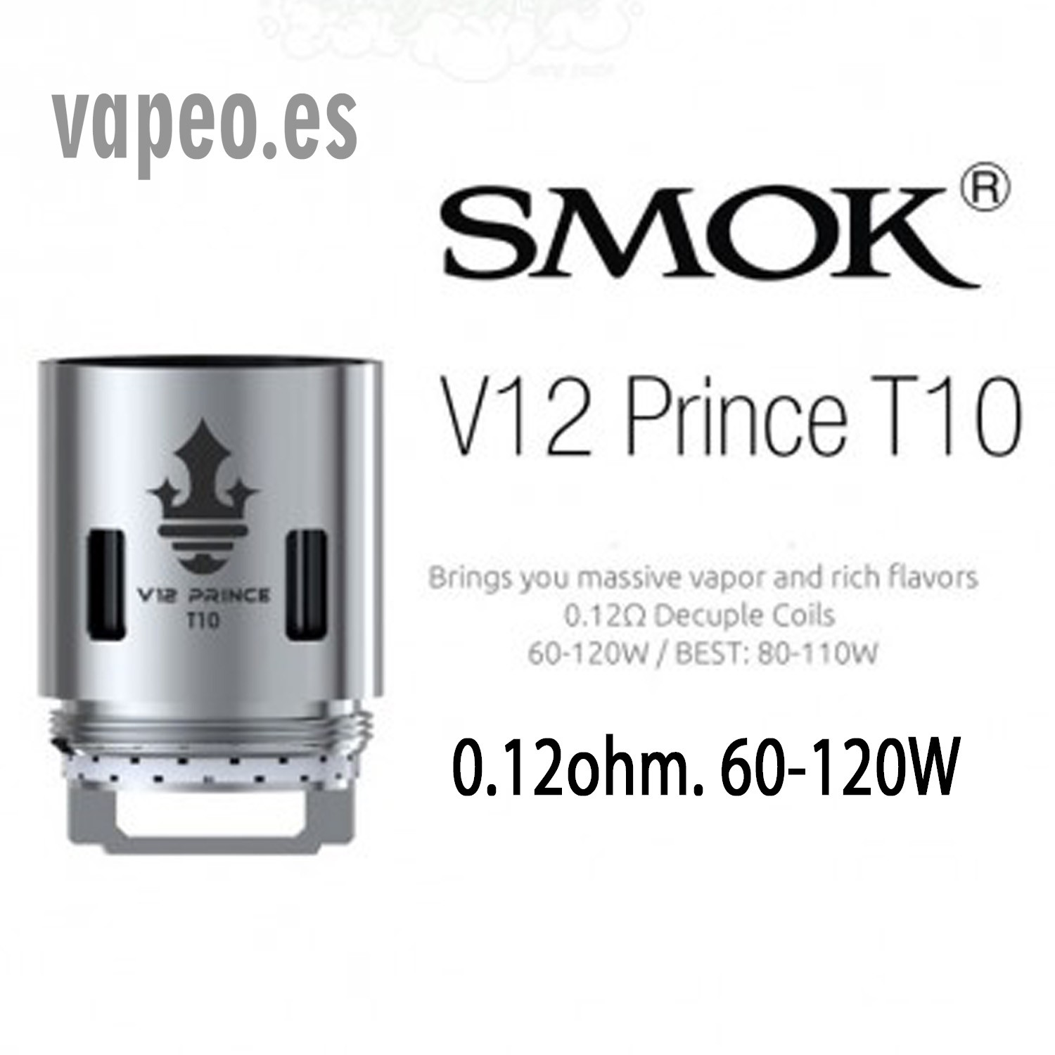 COIL V12 PRINCE T 10 SMOK